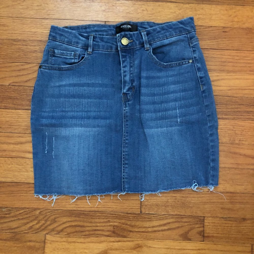 Jean Skirt by Black Label - Size Medium